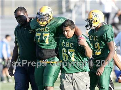 Thumbnail 2 in Community Harvest vs. Animo Robinson (LACS 8 Man Final) photogallery.