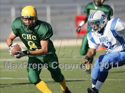 Thumbnail 1 in Community Harvest vs. Animo Robinson (LACS 8 Man Final) photogallery.