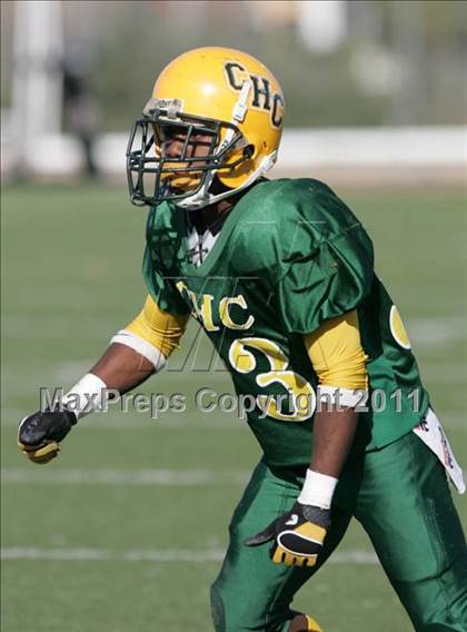 Thumbnail 2 in Community Harvest vs. Animo Robinson (LACS 8 Man Final) photogallery.