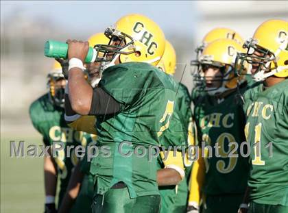 Thumbnail 3 in Community Harvest vs. Animo Robinson (LACS 8 Man Final) photogallery.