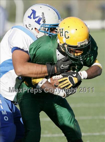 Thumbnail 3 in Community Harvest vs. Animo Robinson (LACS 8 Man Final) photogallery.