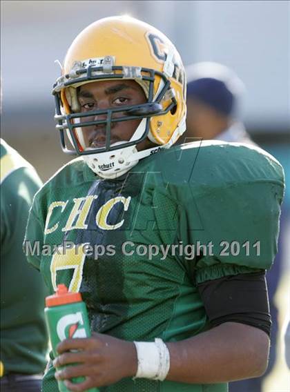 Thumbnail 2 in Community Harvest vs. Animo Robinson (LACS 8 Man Final) photogallery.
