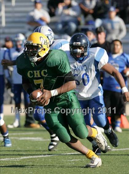 Thumbnail 2 in Community Harvest vs. Animo Robinson (LACS 8 Man Final) photogallery.