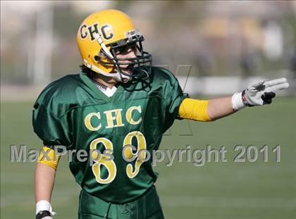 Thumbnail 2 in Community Harvest vs. Animo Robinson (LACS 8 Man Final) photogallery.