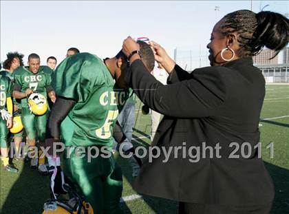 Thumbnail 2 in Community Harvest vs. Animo Robinson (LACS 8 Man Final) photogallery.