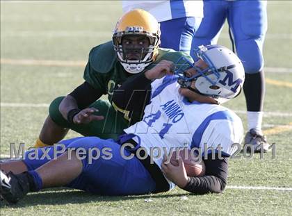 Thumbnail 2 in Community Harvest vs. Animo Robinson (LACS 8 Man Final) photogallery.