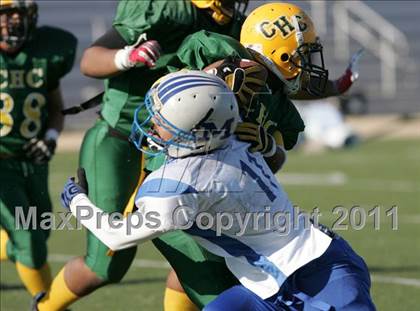 Thumbnail 3 in Community Harvest vs. Animo Robinson (LACS 8 Man Final) photogallery.