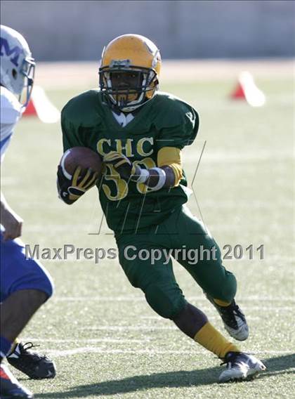 Thumbnail 1 in Community Harvest vs. Animo Robinson (LACS 8 Man Final) photogallery.