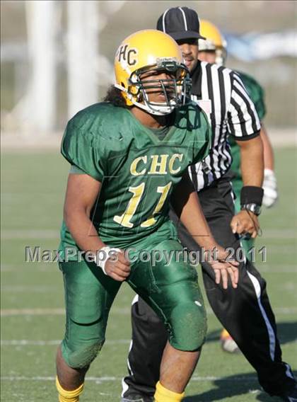Thumbnail 3 in Community Harvest vs. Animo Robinson (LACS 8 Man Final) photogallery.