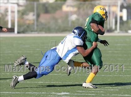 Thumbnail 2 in Community Harvest vs. Animo Robinson (LACS 8 Man Final) photogallery.