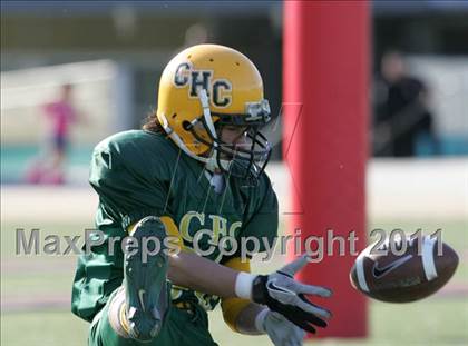 Thumbnail 3 in Community Harvest vs. Animo Robinson (LACS 8 Man Final) photogallery.