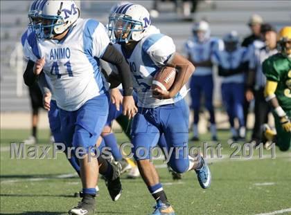 Thumbnail 1 in Community Harvest vs. Animo Robinson (LACS 8 Man Final) photogallery.
