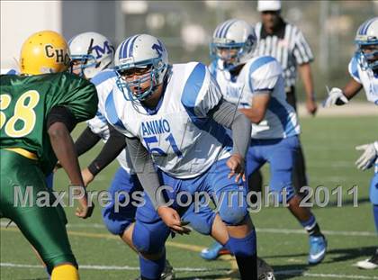 Thumbnail 3 in Community Harvest vs. Animo Robinson (LACS 8 Man Final) photogallery.