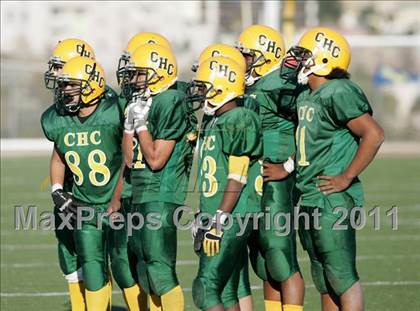 Thumbnail 2 in Community Harvest vs. Animo Robinson (LACS 8 Man Final) photogallery.