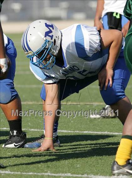 Thumbnail 3 in Community Harvest vs. Animo Robinson (LACS 8 Man Final) photogallery.
