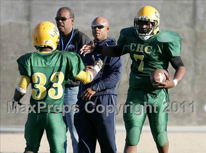 Thumbnail 1 in Community Harvest vs. Animo Robinson (LACS 8 Man Final) photogallery.