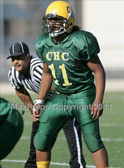 Thumbnail 1 in Community Harvest vs. Animo Robinson (LACS 8 Man Final) photogallery.