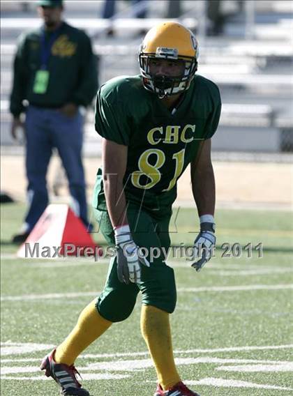 Thumbnail 2 in Community Harvest vs. Animo Robinson (LACS 8 Man Final) photogallery.