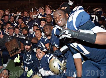 Thumbnail 3 in Centennial vs. St. John Bosco (CIF SoCal Regional Open Division Final) photogallery.