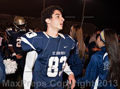 Thumbnail 1 in Centennial vs. St. John Bosco (CIF SoCal Regional Open Division Final) photogallery.