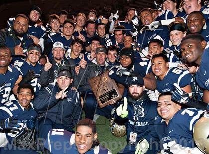 Thumbnail 1 in Centennial vs. St. John Bosco (CIF SoCal Regional Open Division Final) photogallery.