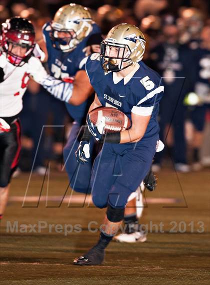 Thumbnail 2 in Centennial vs. St. John Bosco (CIF SoCal Regional Open Division Final) photogallery.