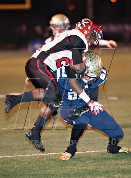 Thumbnail 1 in Centennial vs. St. John Bosco (CIF SoCal Regional Open Division Final) photogallery.