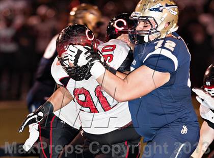 Thumbnail 3 in Centennial vs. St. John Bosco (CIF SoCal Regional Open Division Final) photogallery.