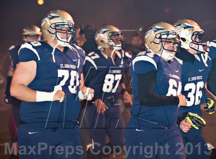 Thumbnail 3 in Centennial vs. St. John Bosco (CIF SoCal Regional Open Division Final) photogallery.