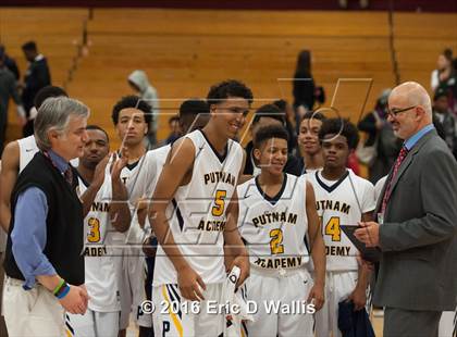 Thumbnail 2 in Putnam Vo-Tech vs. Central (Spalding Hoophall Classic) photogallery.