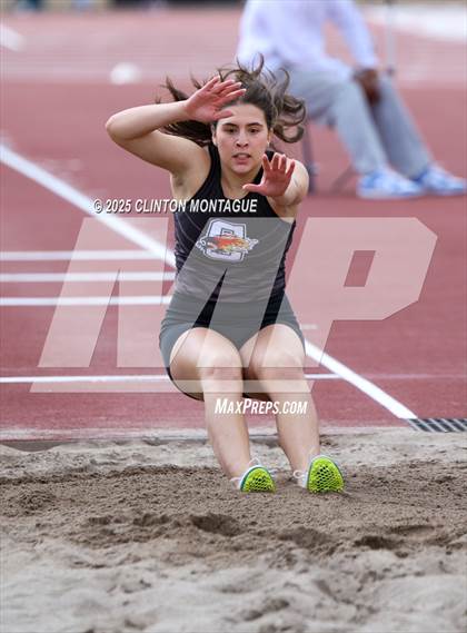 Thumbnail 3 in Devon Allen Invitational  (Long Jump) photogallery.
