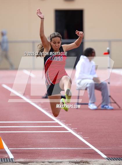 Thumbnail 2 in Devon Allen Invitational  (Long Jump) photogallery.