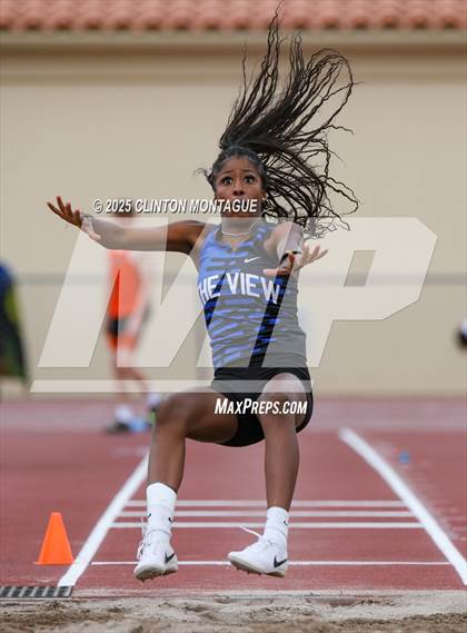 Thumbnail 3 in Devon Allen Invitational  (Long Jump) photogallery.