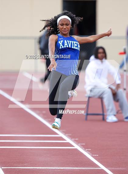 Thumbnail 1 in Devon Allen Invitational  (Long Jump) photogallery.