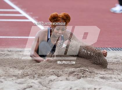 Thumbnail 3 in Devon Allen Invitational  (Long Jump) photogallery.