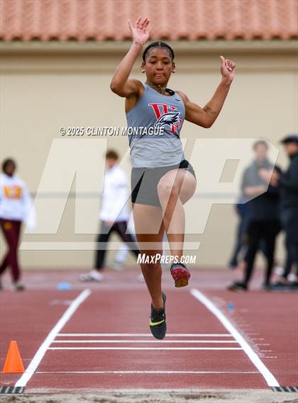 Thumbnail 3 in Devon Allen Invitational  (Long Jump) photogallery.