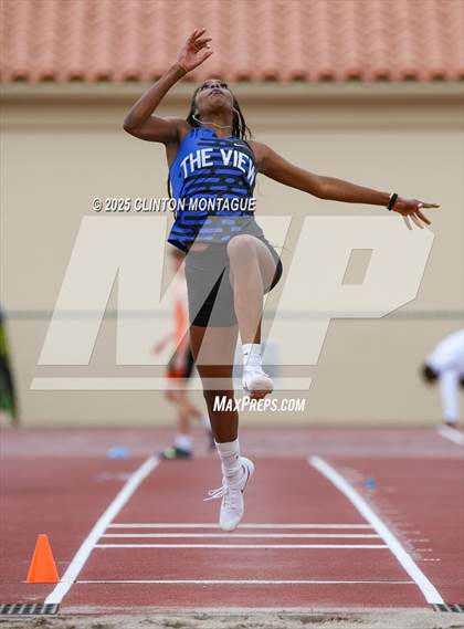 Thumbnail 3 in Devon Allen Invitational  (Long Jump) photogallery.