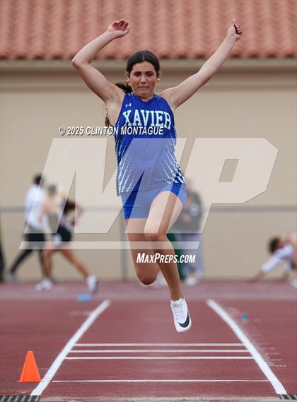 Thumbnail 1 in Devon Allen Invitational  (Long Jump) photogallery.