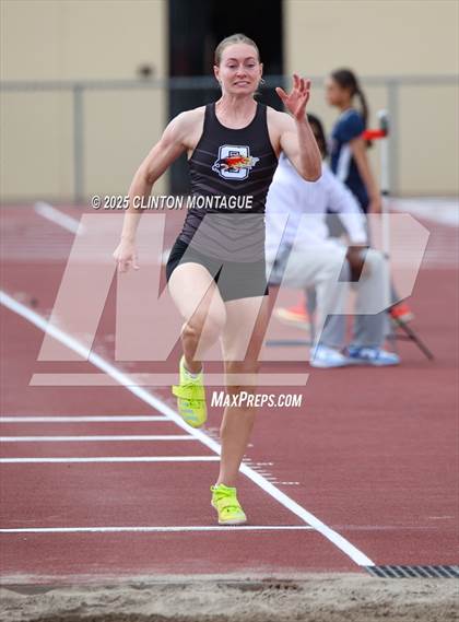 Thumbnail 3 in Devon Allen Invitational  (Long Jump) photogallery.