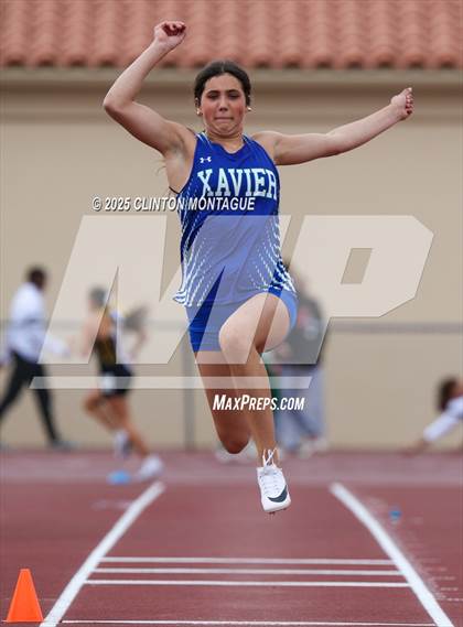 Thumbnail 3 in Devon Allen Invitational  (Long Jump) photogallery.