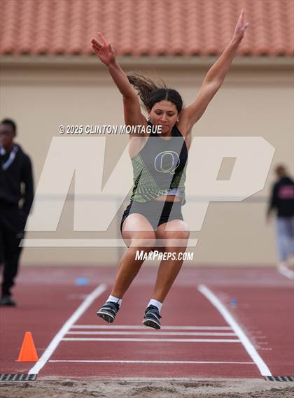 Thumbnail 2 in Devon Allen Invitational  (Long Jump) photogallery.
