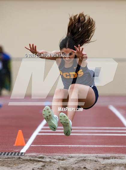 Thumbnail 2 in Devon Allen Invitational  (Long Jump) photogallery.