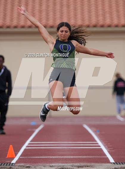 Thumbnail 3 in Devon Allen Invitational  (Long Jump) photogallery.