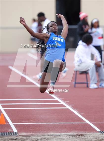 Thumbnail 3 in Devon Allen Invitational  (Long Jump) photogallery.
