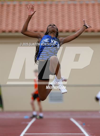 Thumbnail 2 in Devon Allen Invitational  (Long Jump) photogallery.