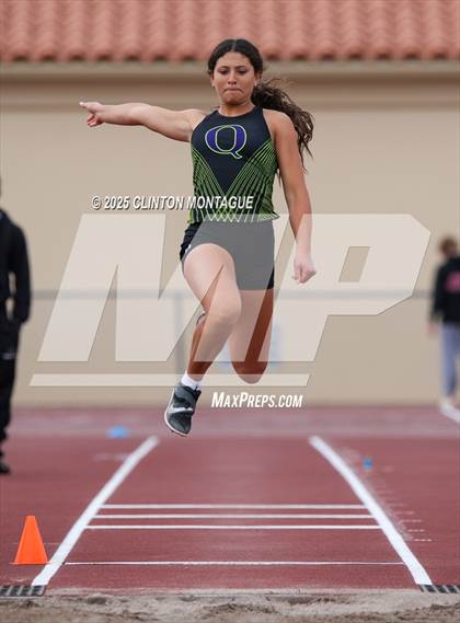 Thumbnail 1 in Devon Allen Invitational  (Long Jump) photogallery.