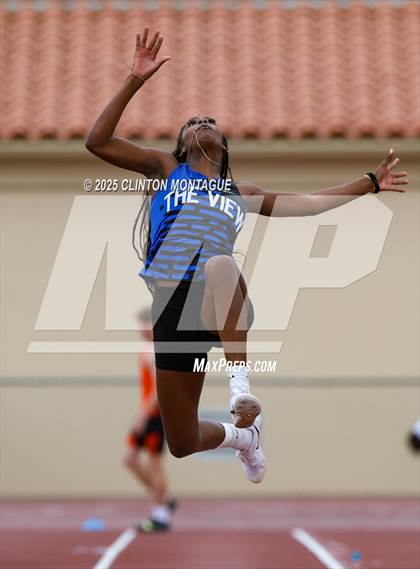 Thumbnail 1 in Devon Allen Invitational  (Long Jump) photogallery.
