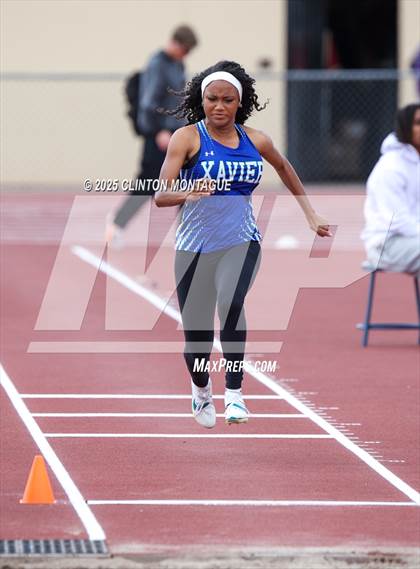 Thumbnail 3 in Devon Allen Invitational  (Long Jump) photogallery.