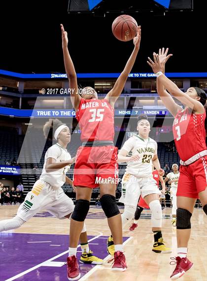 Thumbnail 2 in Mater Dei @ Vanden (CIF State D2 Final) photogallery.