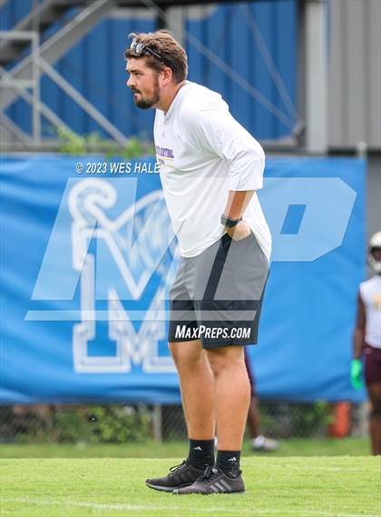 Thumbnail 2 in Melrose vs Desoto Central (U of Memphis 7v7) photogallery.